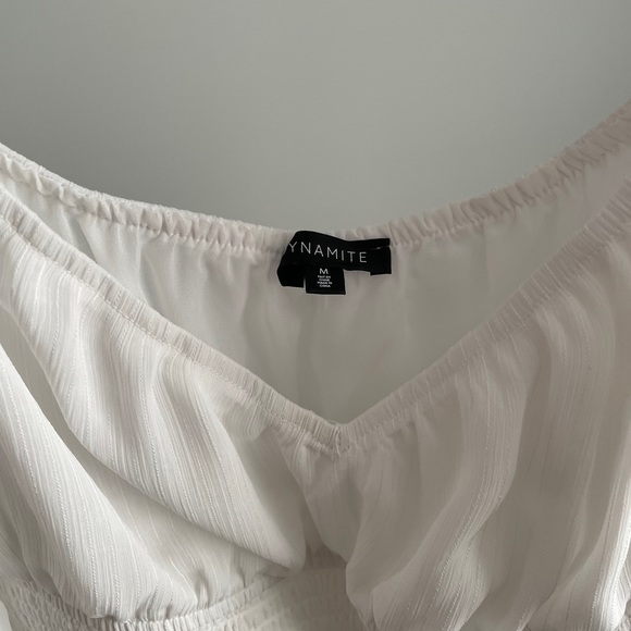 Lillie Balloon Sleeve Smocked Top - Picture 4 of 5